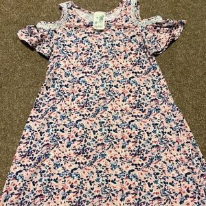 Girls Cold Shoulder Dress